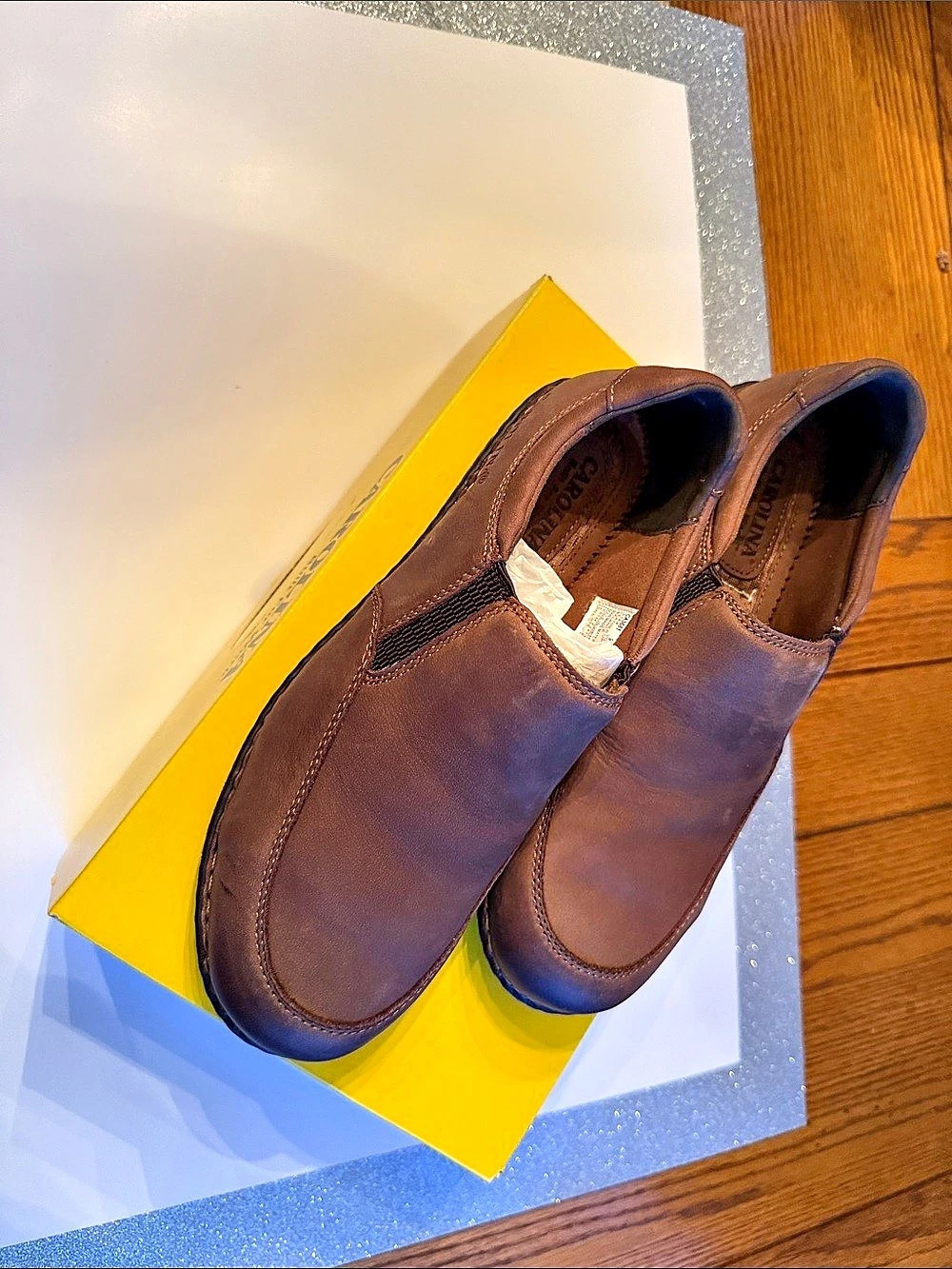 Carolina Slip-On Shoes Brown US 9.5 W